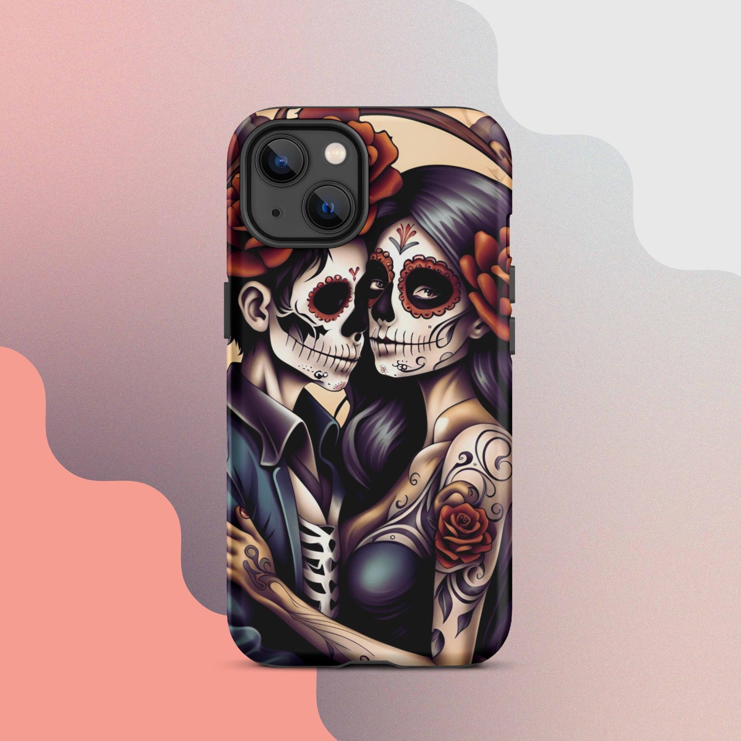 Day of the Dead Cell phone case, iphone halloween case, Halloween iphone case, Skeleton phone case,Tough Case for iPhone®