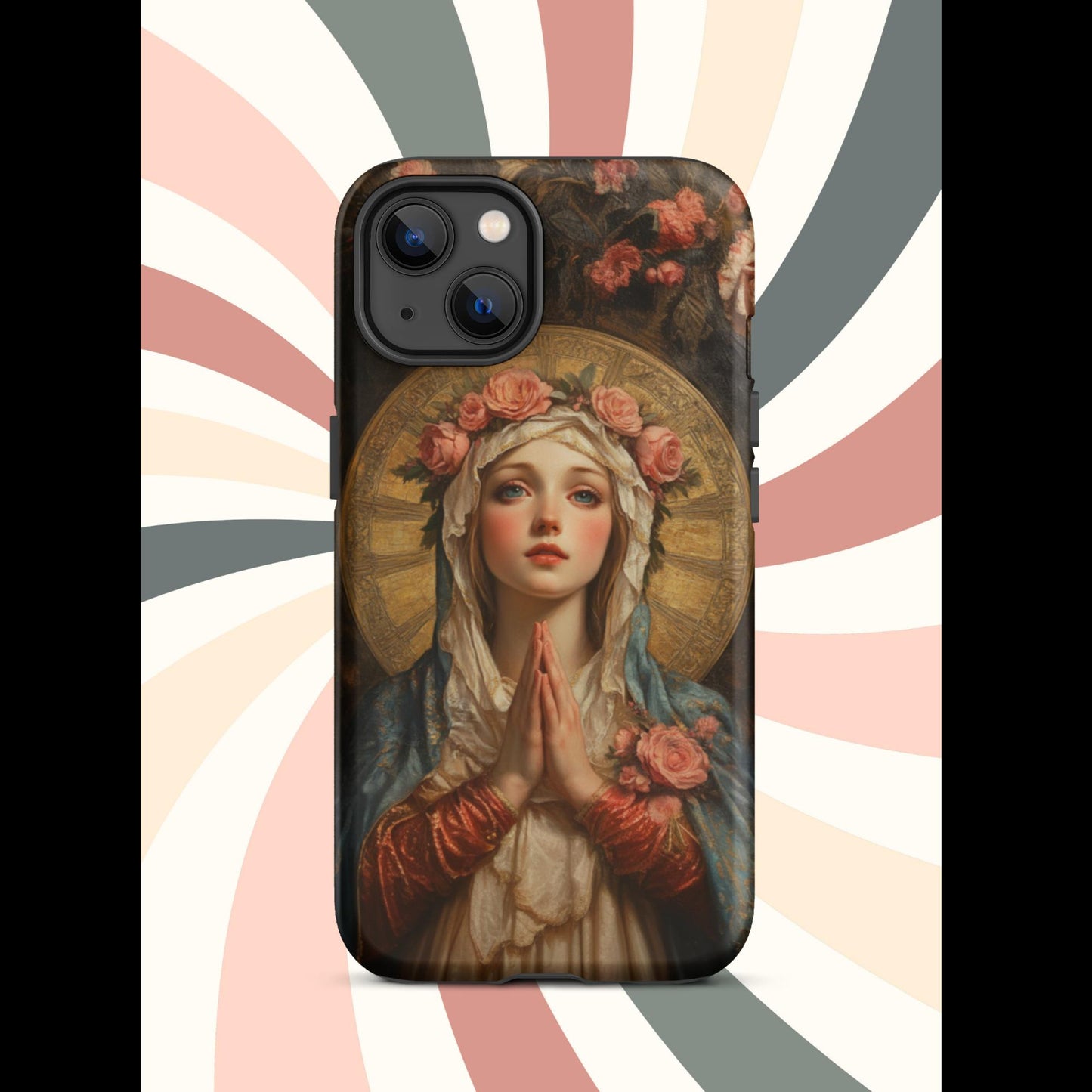 Tough Case for iPhone®, Virgin Mary, Religious phone case, iphone15, trending cell phone case, anutcase