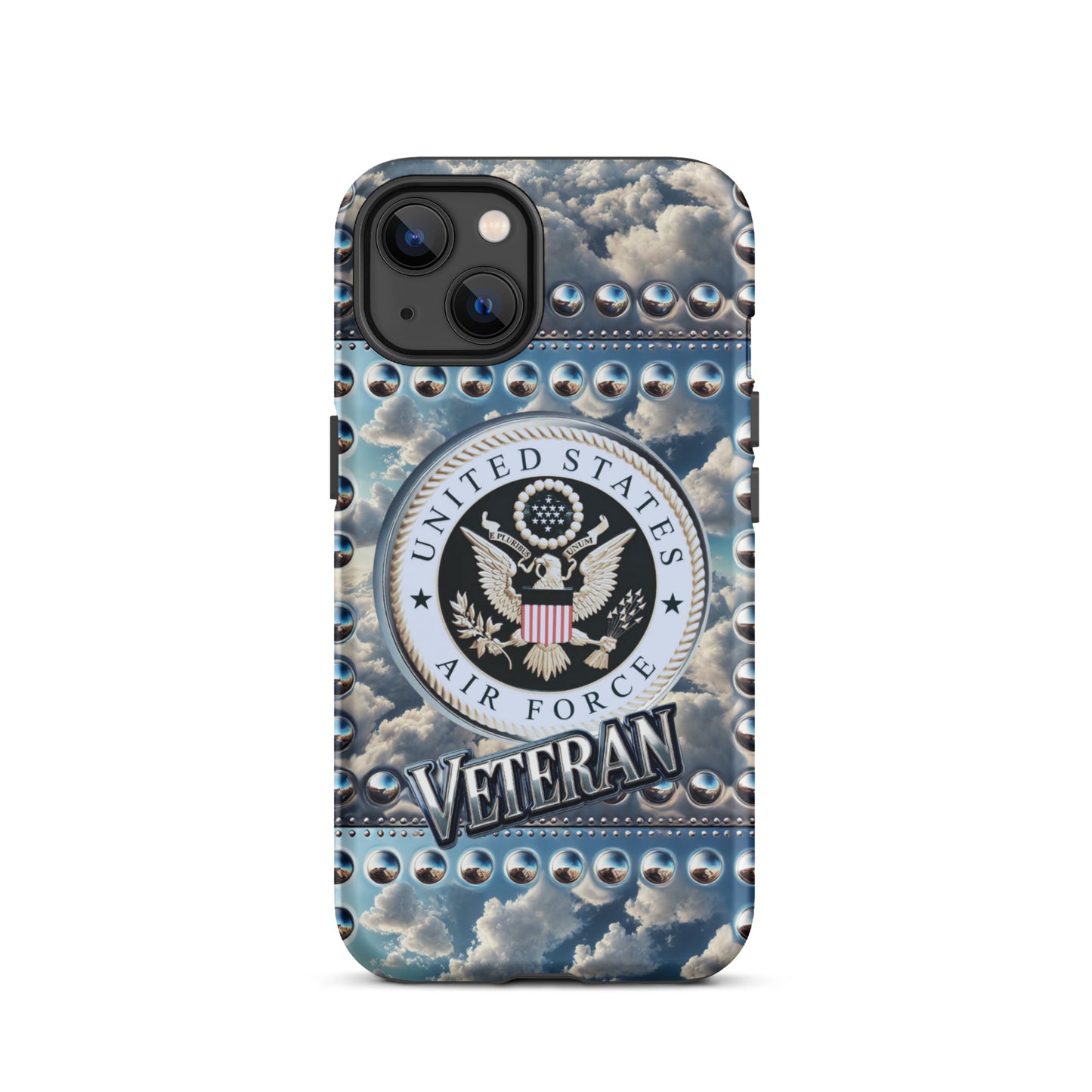 Airforce Veteran iphone case, Retired veteran phone case, anutcase, Tough Case for iPhone®, military phone case, air force phone case,