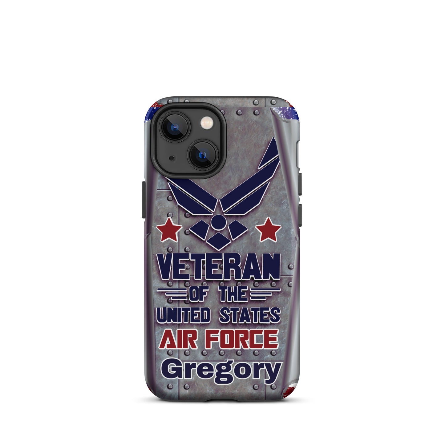 Tough Case for iPhone®,personalized cell phone cover, Veterans phone case