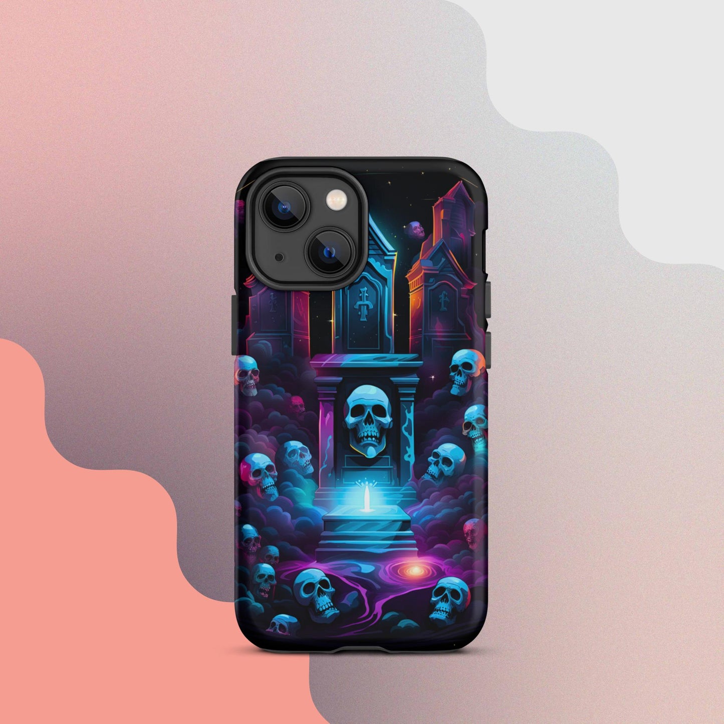 Tough Case for iPhone®, Halloween Cell phone Case, pumpkin cell phone case, iphone14, Iphone 13, iphone 12 halloween case,