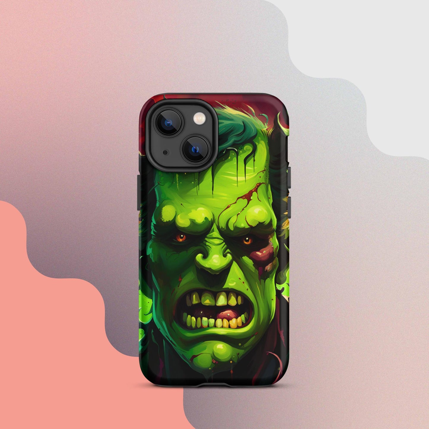 Tough Case for iPhone®,Tough Case for iPhone®, Halloween Cell phone Case, pumpkin cell phone case, iphone14, Iphone 13, iphone 12 halloween case,