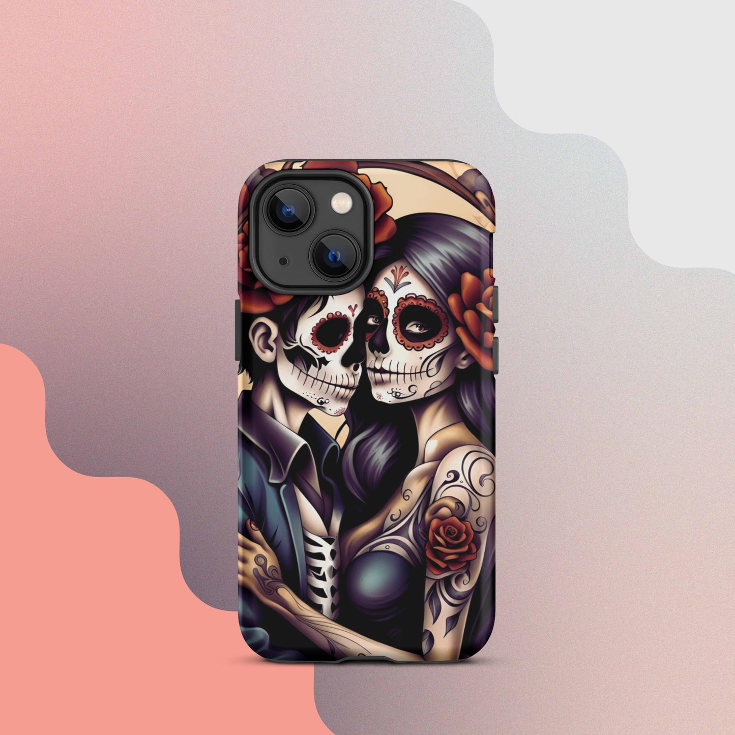 Day of the Dead Cell phone case, iphone halloween case, Halloween iphone case, Skeleton phone case,Tough Case for iPhone®