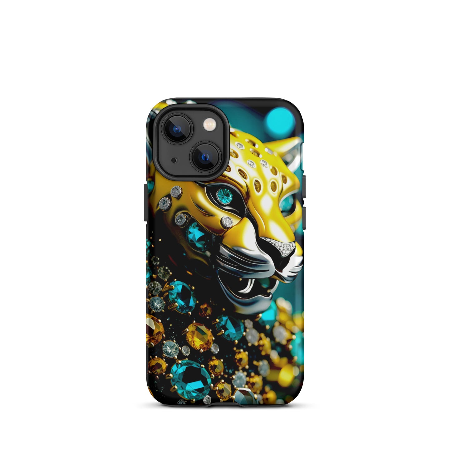 Jaguar Iphone case, yellow and teal Iphine case, Florida Iphone case, Tough Case for iPhone®