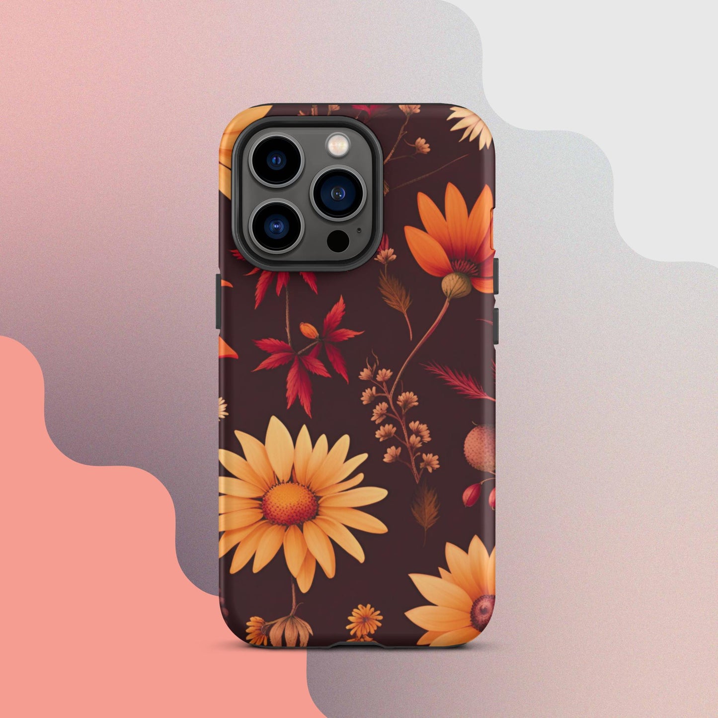 Wildflower phone case, iphone case for her, iphone 15, Tough Case for iPhone®