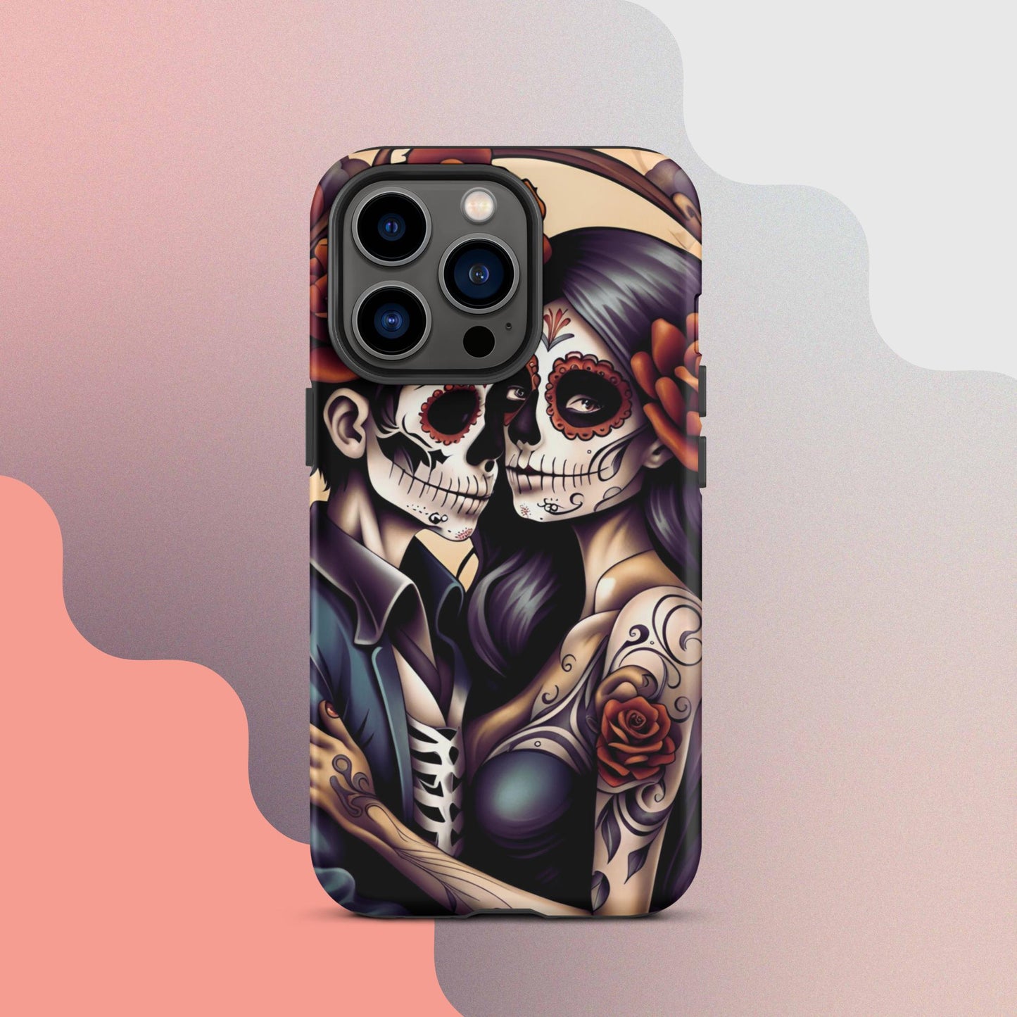 Day of the Dead Cell phone case, iphone halloween case, Halloween iphone case, Skeleton phone case,Tough Case for iPhone®