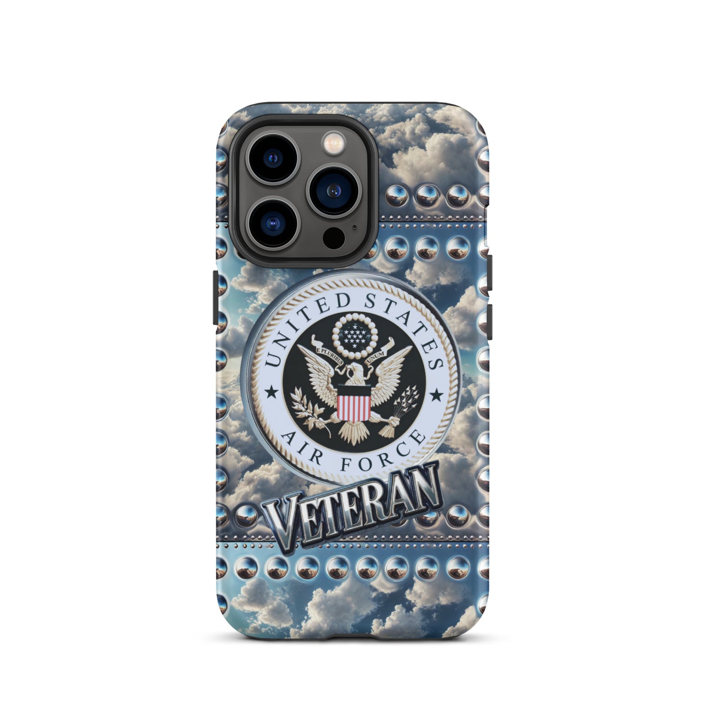 Airforce Veteran iphone case, Retired veteran phone case, anutcase, Tough Case for iPhone®, military phone case, air force phone case,