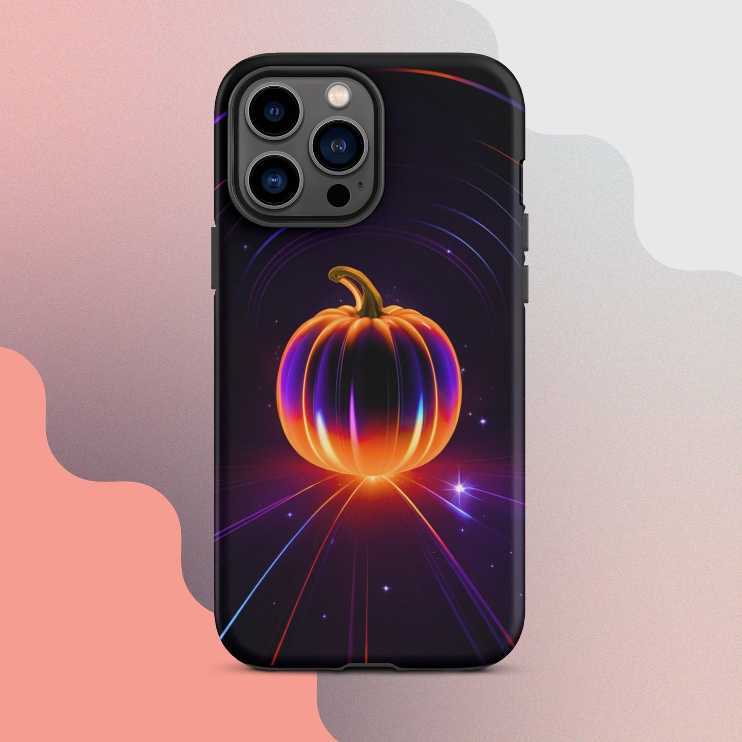 Tough Case for iPhone®, Halloween Cell phone Case, pumpkin cell phone case, iphone14, Iphone 13, iphone 12 halloween case,