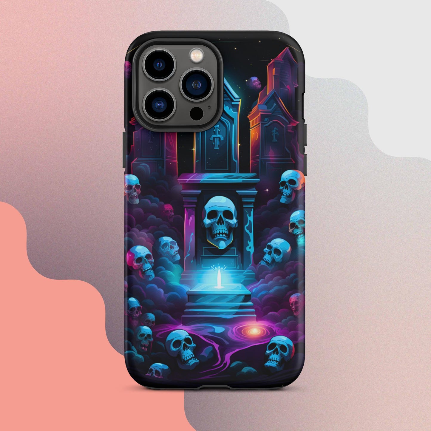 Tough Case for iPhone®, Halloween Cell phone Case, pumpkin cell phone case, iphone14, Iphone 13, iphone 12 halloween case,