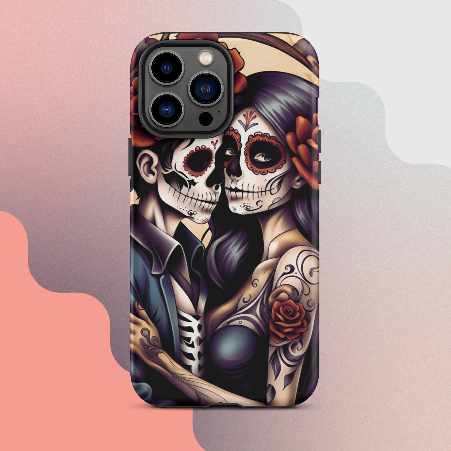 Day of the Dead Cell phone case, iphone halloween case, Halloween iphone case, Skeleton phone case,Tough Case for iPhone®