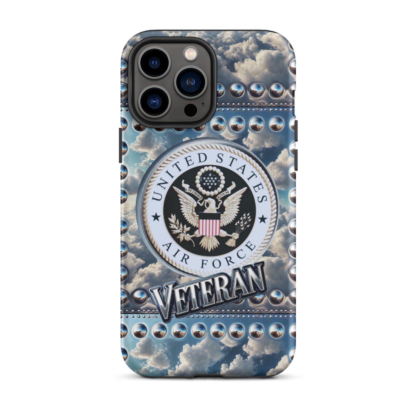 Airforce Veteran iphone case, Retired veteran phone case, anutcase, Tough Case for iPhone®, military phone case, air force phone case,