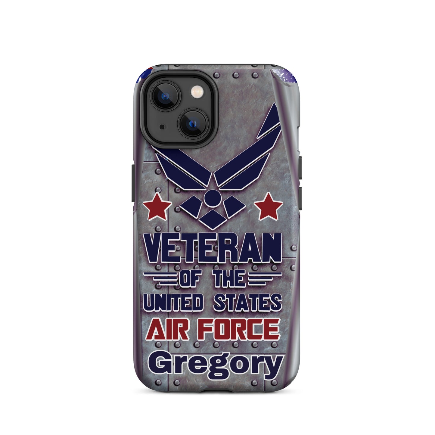 Tough Case for iPhone®,personalized cell phone cover, Veterans phone case