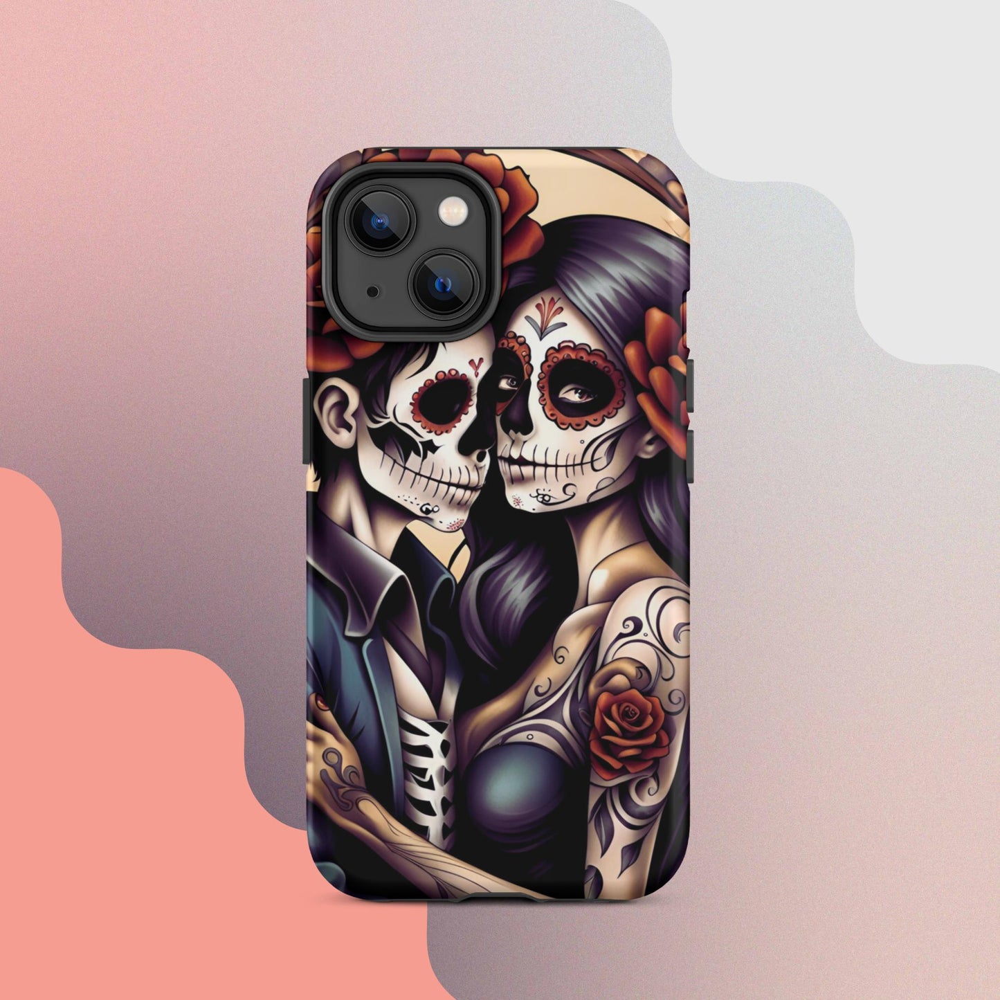 Day of the Dead Cell phone case, iphone halloween case, Halloween iphone case, Skeleton phone case,Tough Case for iPhone®