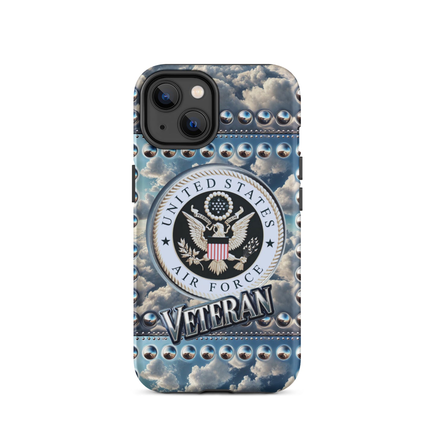 Airforce Veteran iphone case, Retired veteran phone case, anutcase, Tough Case for iPhone®, military phone case, air force phone case,