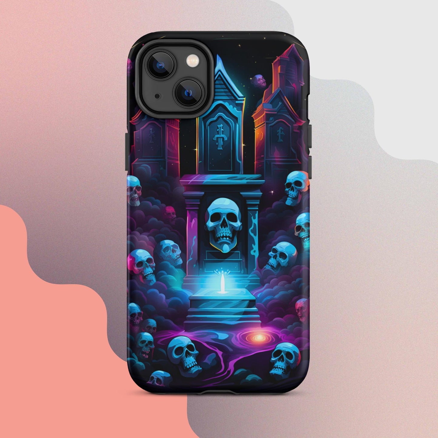 Tough Case for iPhone®, Halloween Cell phone Case, pumpkin cell phone case, iphone14, Iphone 13, iphone 12 halloween case,