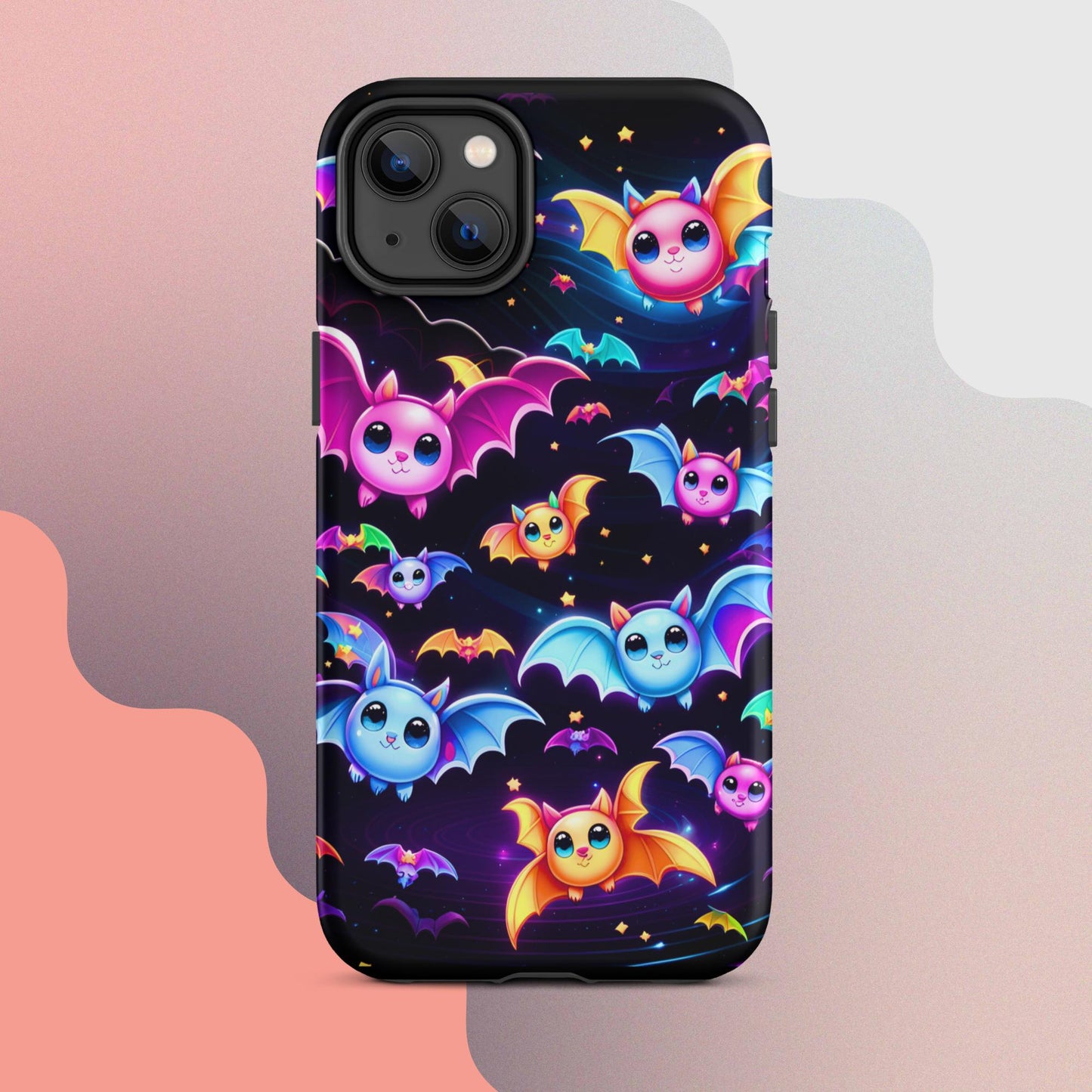 Tough Case for iPhone®, Halloween Cell phone Case, pumpkin cell phone case,  samsung phone caseiphone14, Iphone 13, iphone 12 halloween case, Cute bat case, adorable halloween case,