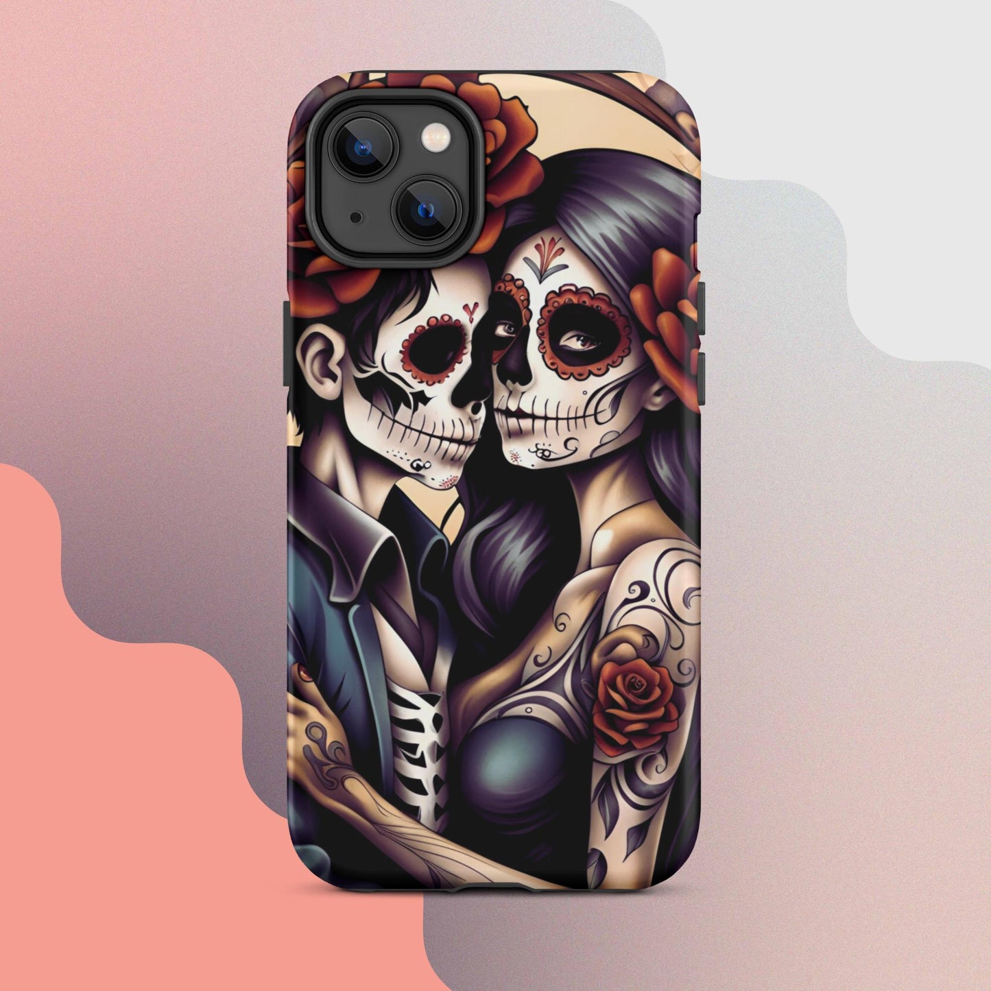 Day of the Dead Cell phone case, iphone halloween case, Halloween iphone case, Skeleton phone case,Tough Case for iPhone®