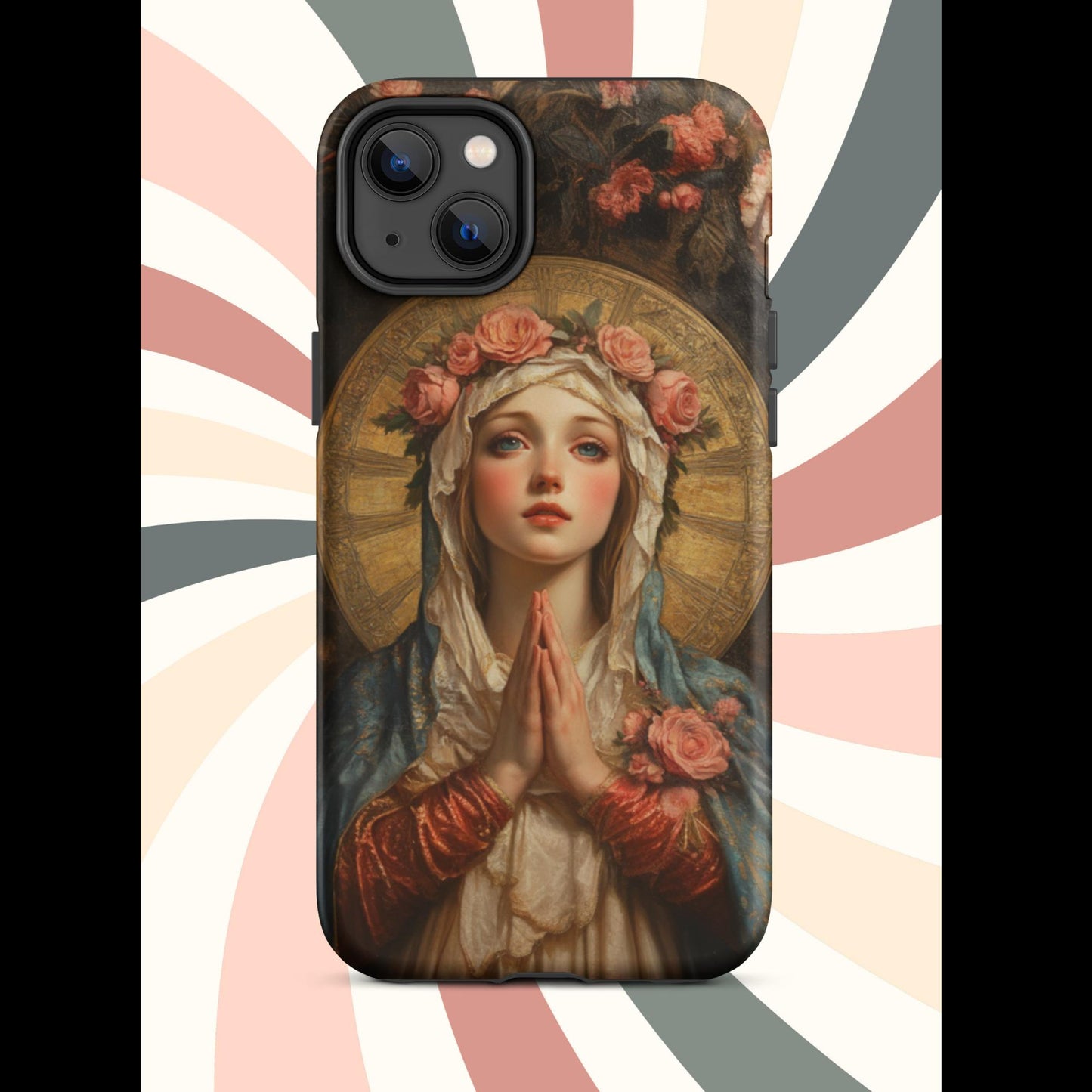 Tough Case for iPhone®, Virgin Mary, Religious phone case, iphone15, trending cell phone case, anutcase