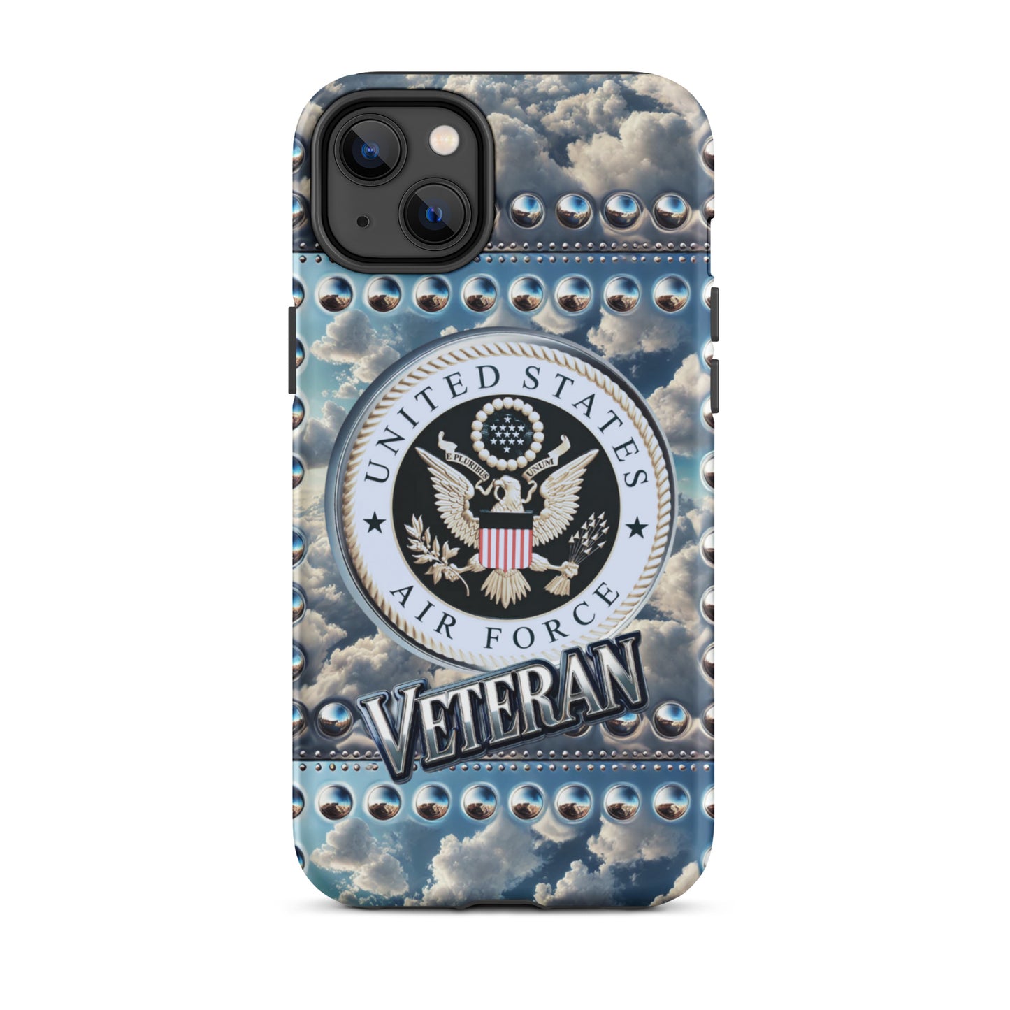 Airforce Veteran iphone case, Retired veteran phone case, anutcase, Tough Case for iPhone®, military phone case, air force phone case,