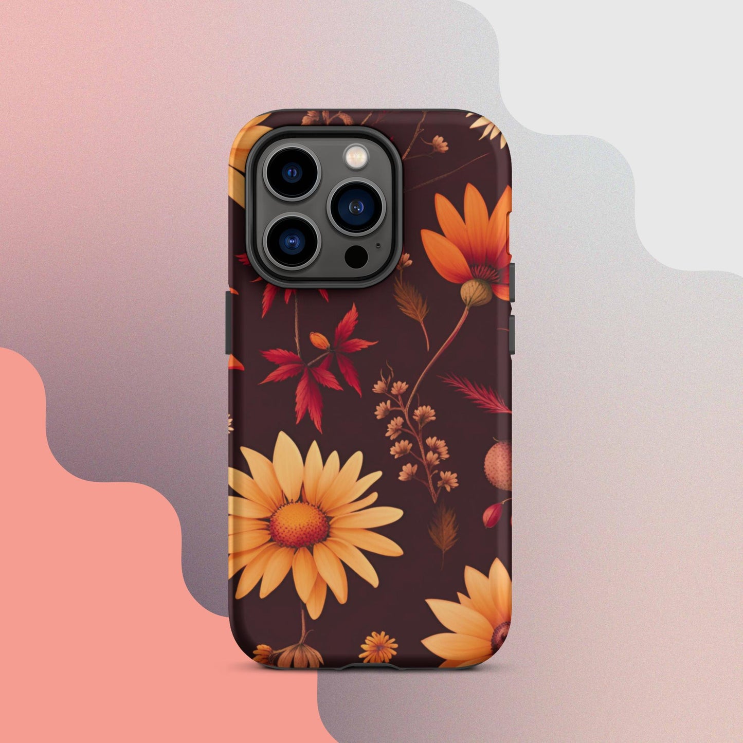 Wildflower phone case, iphone case for her, iphone 15, Tough Case for iPhone®