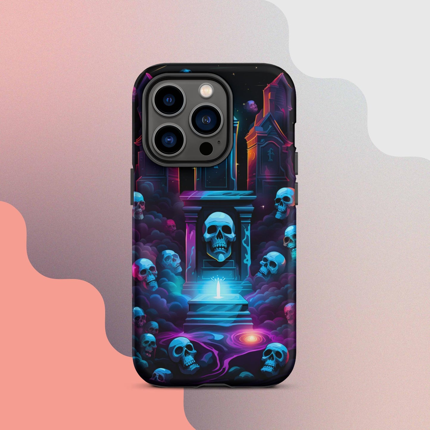 Tough Case for iPhone®, Halloween Cell phone Case, pumpkin cell phone case, iphone14, Iphone 13, iphone 12 halloween case,