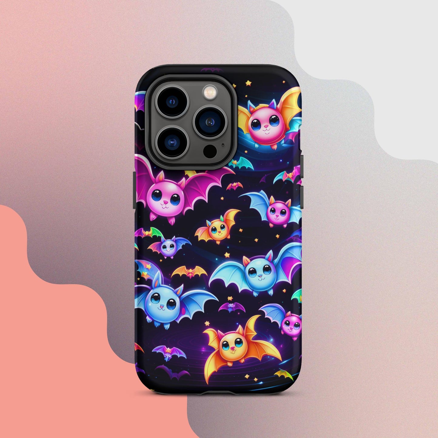 Tough Case for iPhone®, Halloween Cell phone Case, pumpkin cell phone case,  samsung phone caseiphone14, Iphone 13, iphone 12 halloween case, Cute bat case, adorable halloween case,