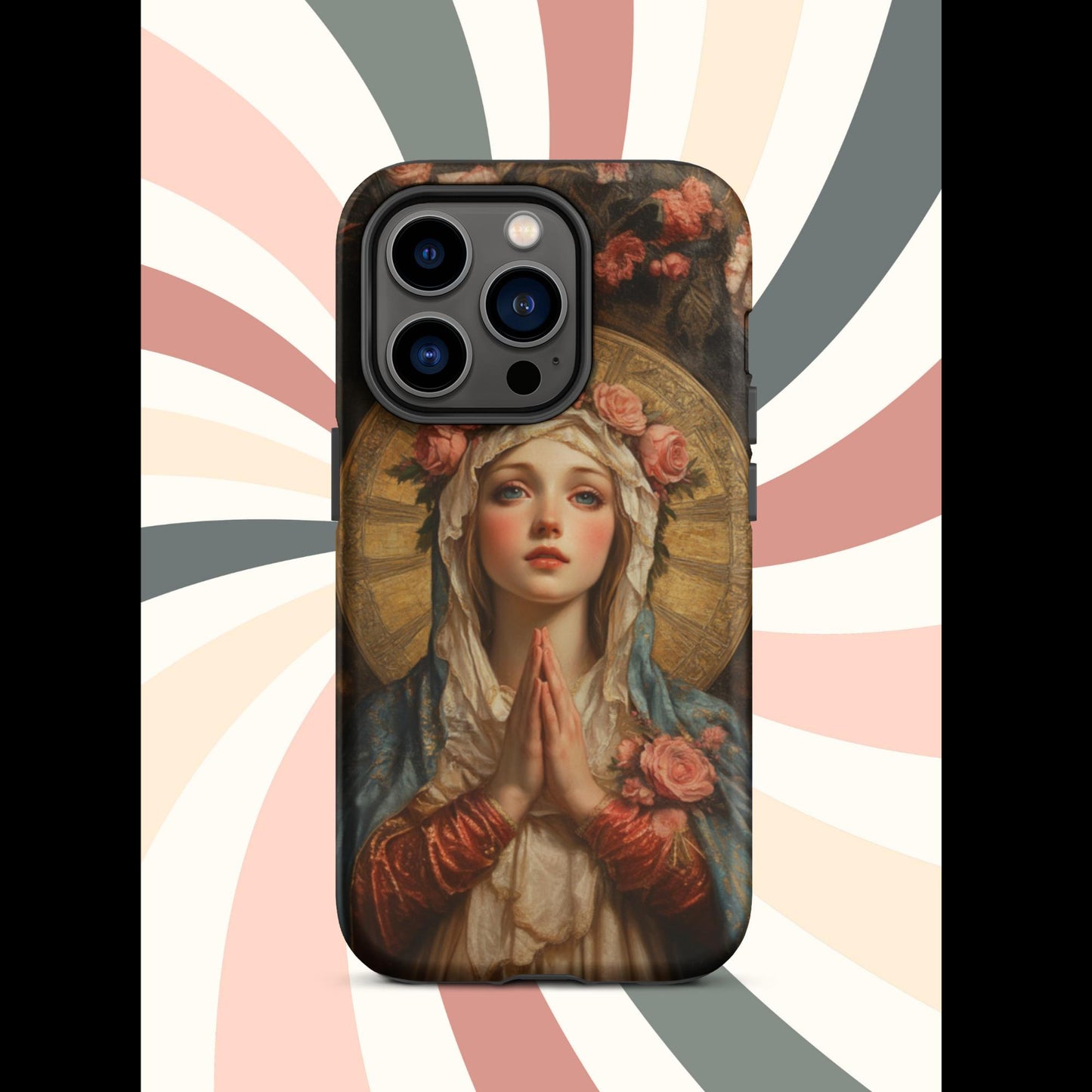 Tough Case for iPhone®, Virgin Mary, Religious phone case, iphone15, trending cell phone case, anutcase