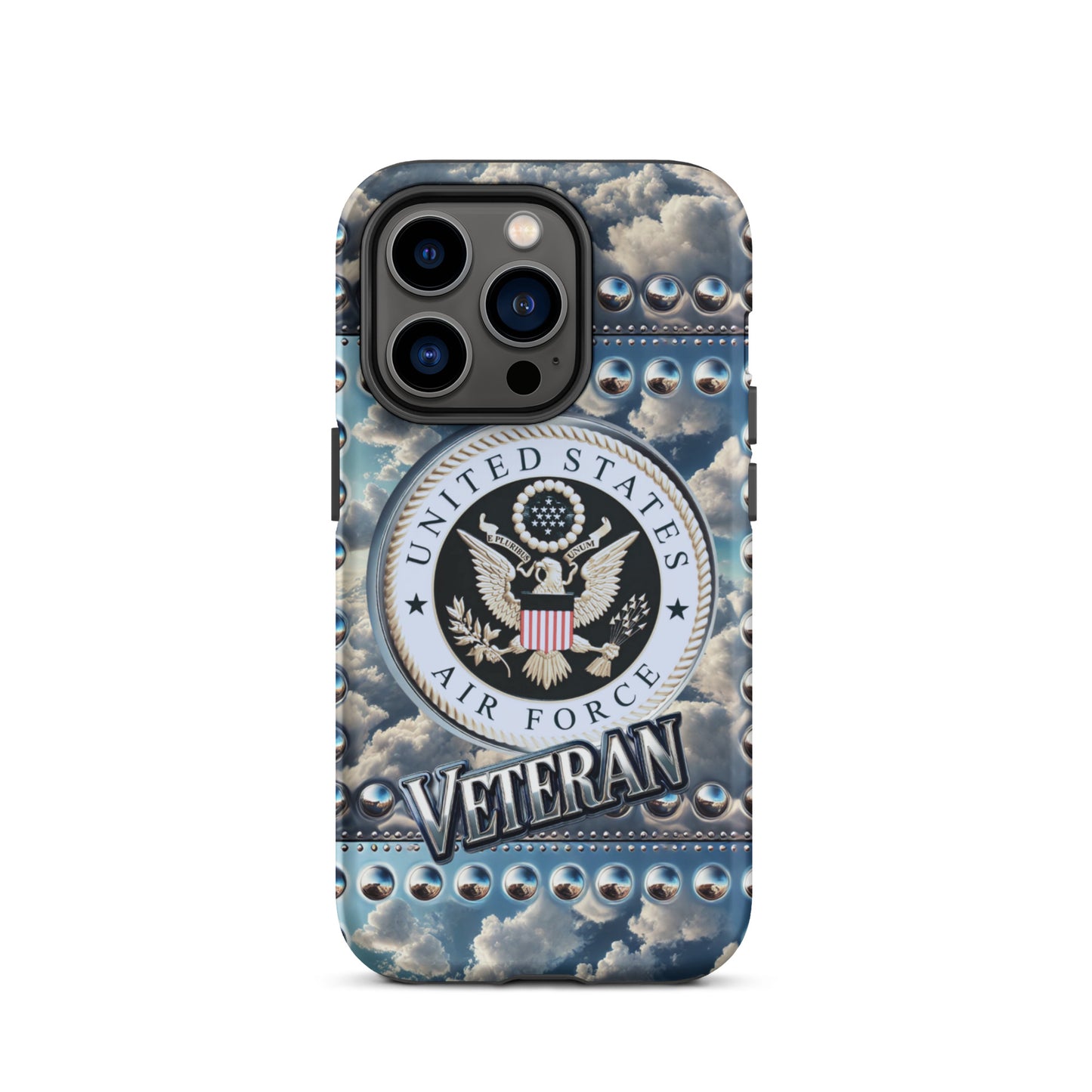 Airforce Veteran iphone case, Retired veteran phone case, anutcase, Tough Case for iPhone®, military phone case, air force phone case,