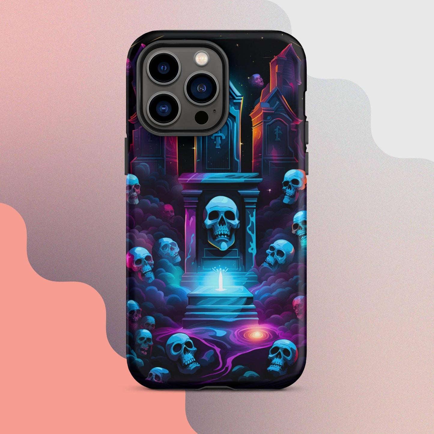 Tough Case for iPhone®, Halloween Cell phone Case, pumpkin cell phone case, iphone14, Iphone 13, iphone 12 halloween case,