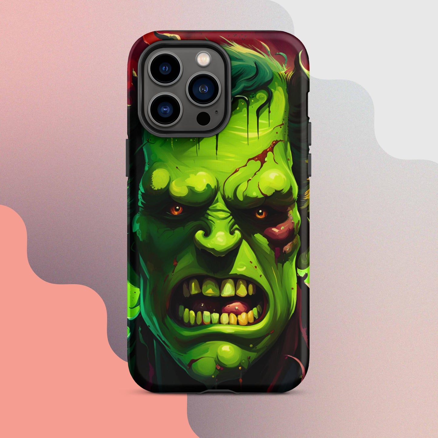 Tough Case for iPhone®,Tough Case for iPhone®, Halloween Cell phone Case, pumpkin cell phone case, iphone14, Iphone 13, iphone 12 halloween case,