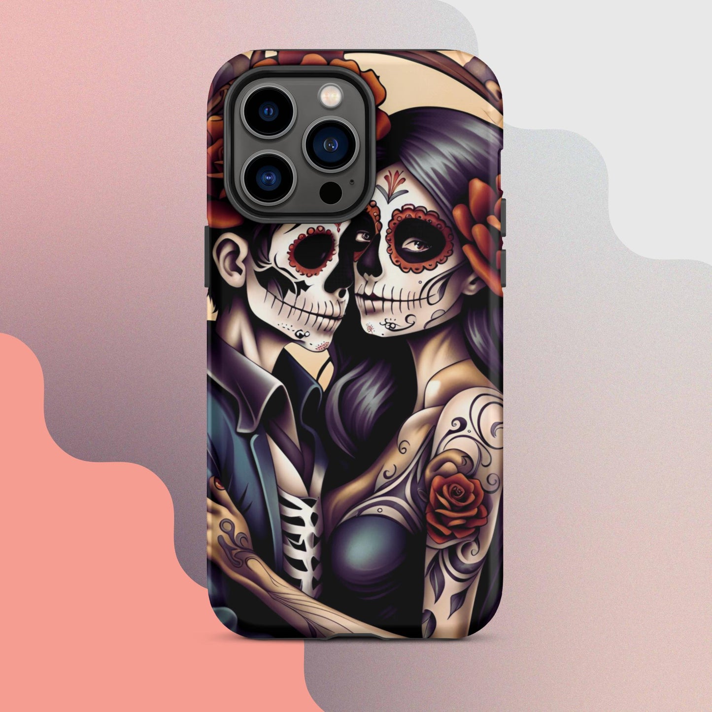 Day of the Dead Cell phone case, iphone halloween case, Halloween iphone case, Skeleton phone case,Tough Case for iPhone®