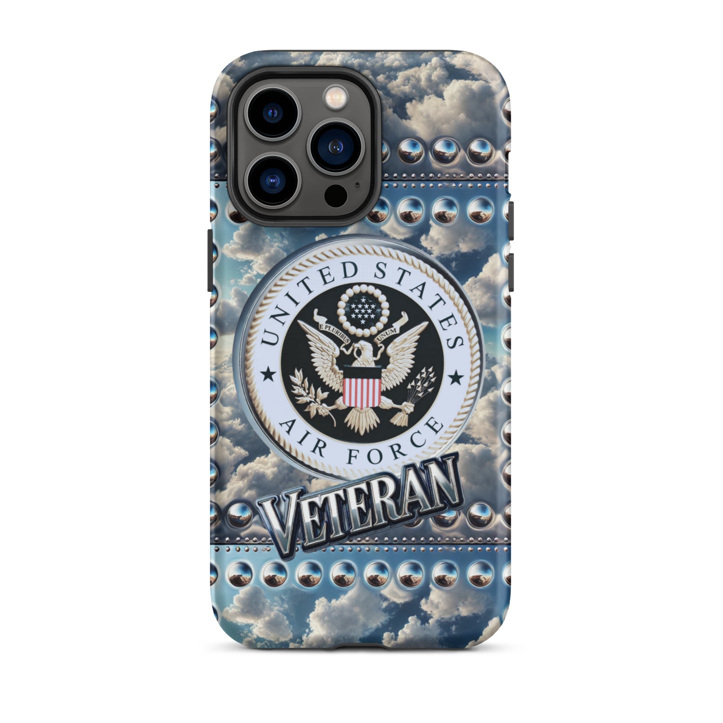 Airforce Veteran iphone case, Retired veteran phone case, anutcase, Tough Case for iPhone®, military phone case, air force phone case,