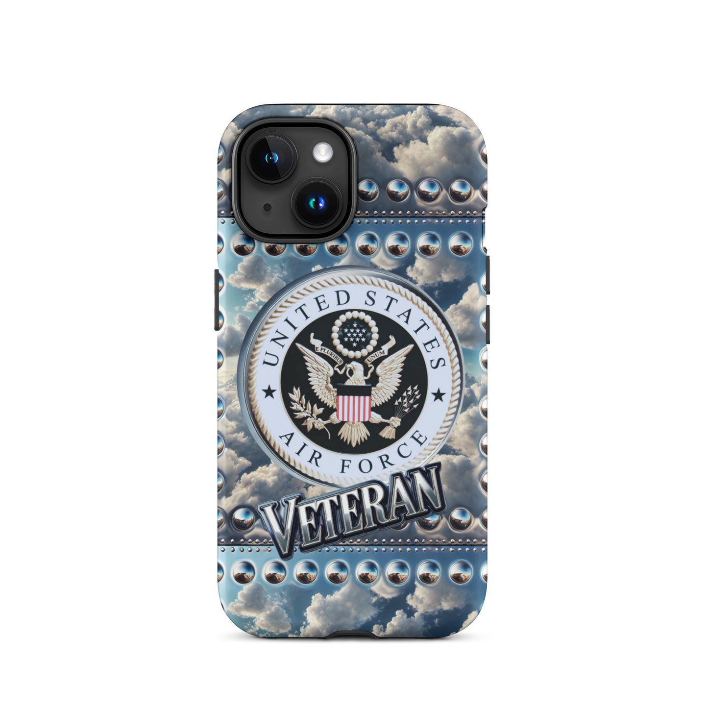 Airforce Veteran iphone case, Retired veteran phone case, anutcase, Tough Case for iPhone®, military phone case, air force phone case,