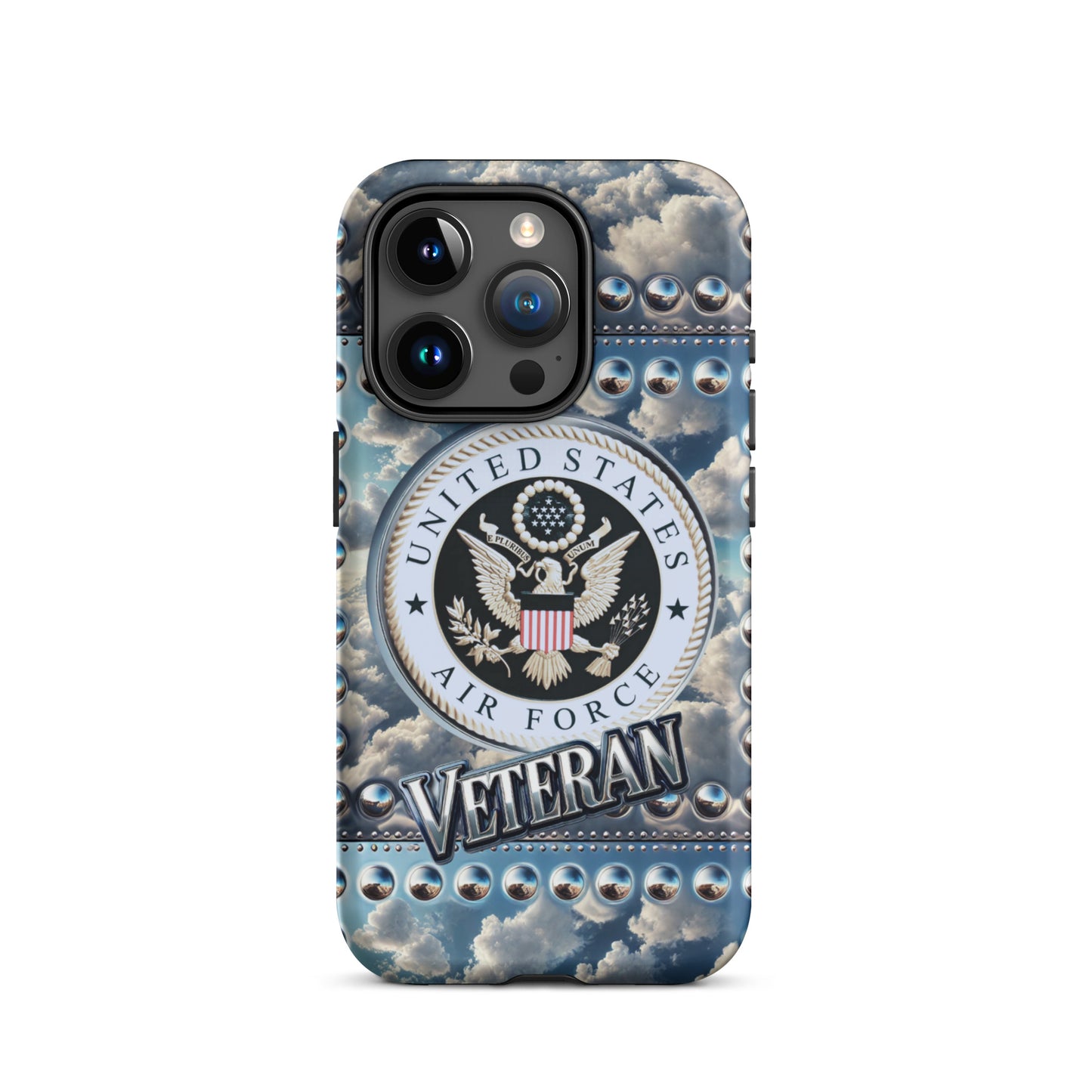 Airforce Veteran iphone case, Retired veteran phone case, anutcase, Tough Case for iPhone®, military phone case, air force phone case,