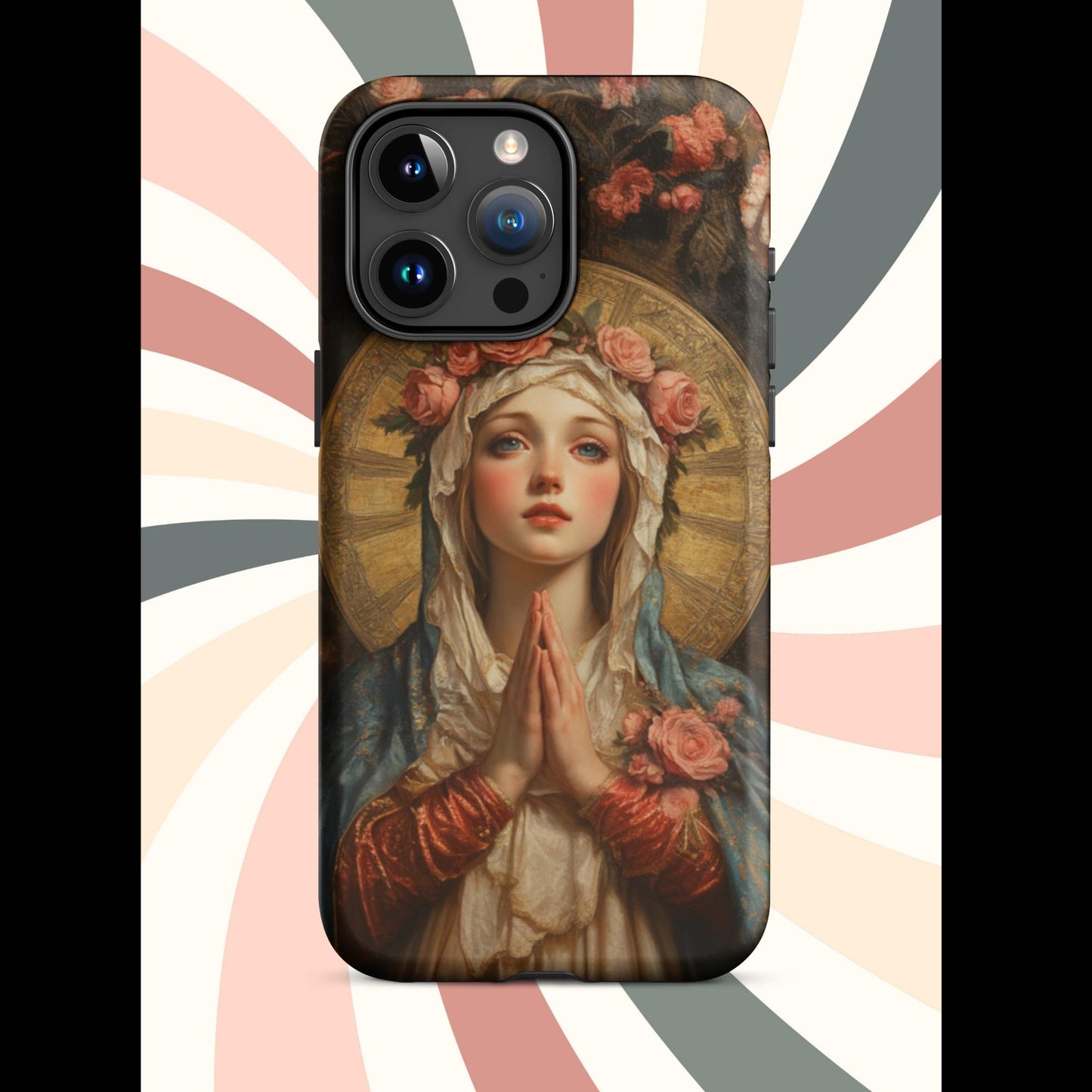 Tough Case for iPhone®, Virgin Mary, Religious phone case, iphone15, trending cell phone case, anutcase