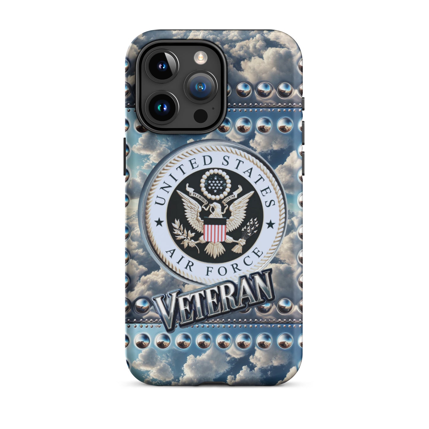 Airforce Veteran iphone case, Retired veteran phone case, anutcase, Tough Case for iPhone®, military phone case, air force phone case,