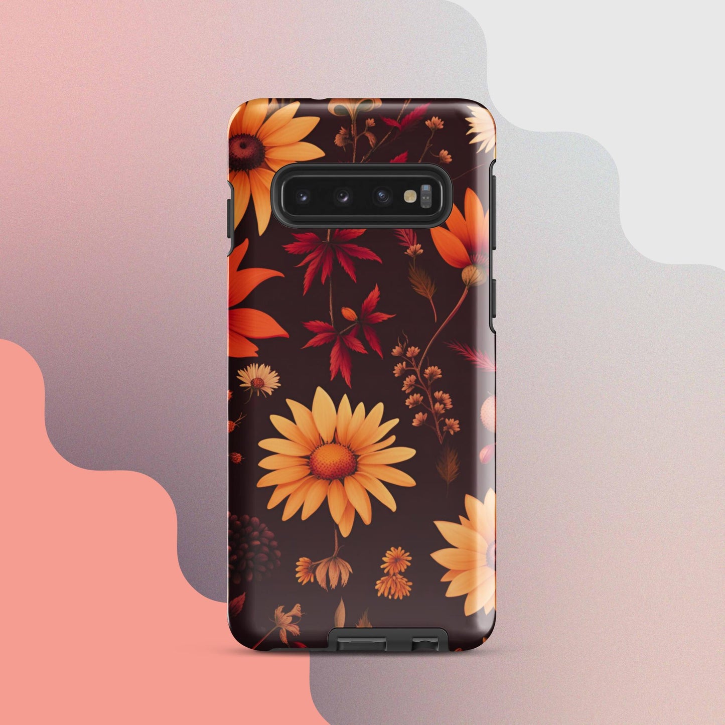 Wildflowers case for her, Tough case for Samsung®, Girls phone case, Fall flower case