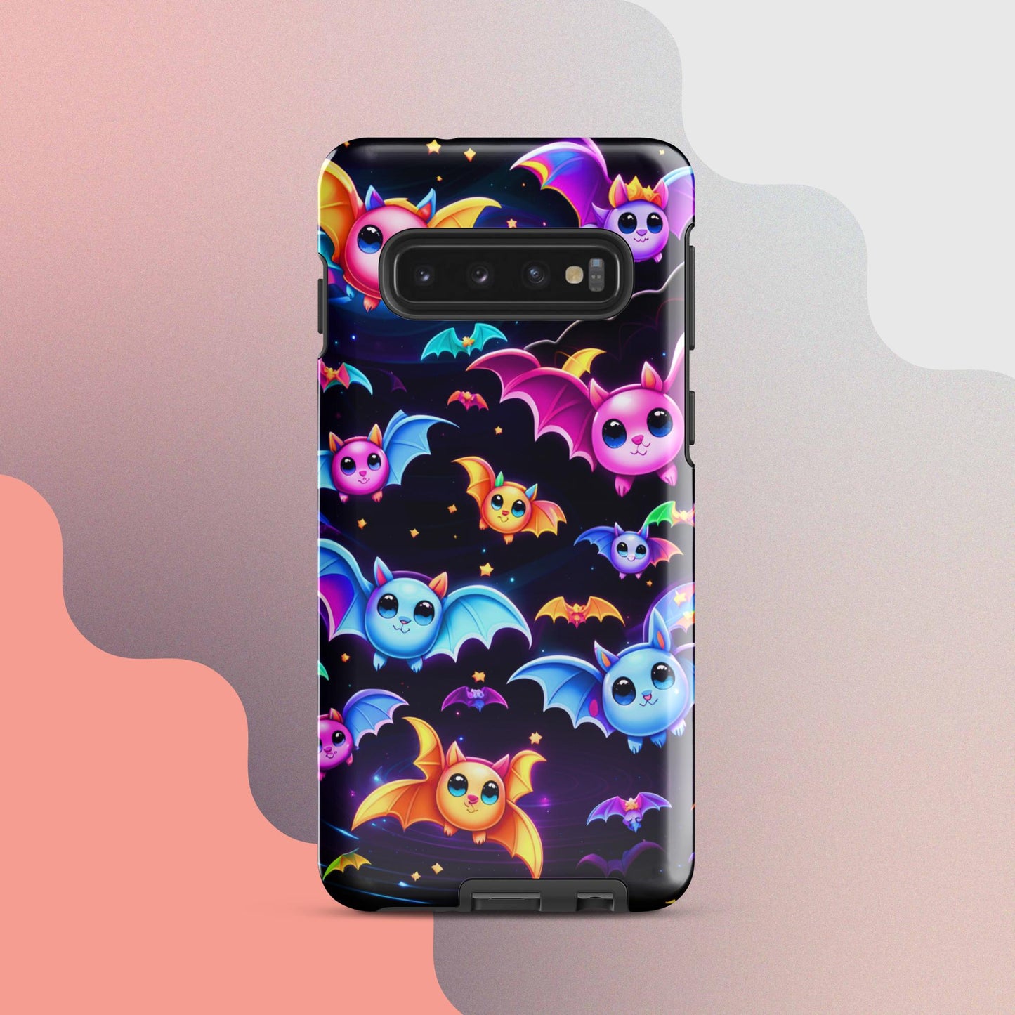 Tough case for Samsung®, Cute bat phone case, cute halloween phone case, samsung phone case, Samsung 23 phone case, halloween phone case