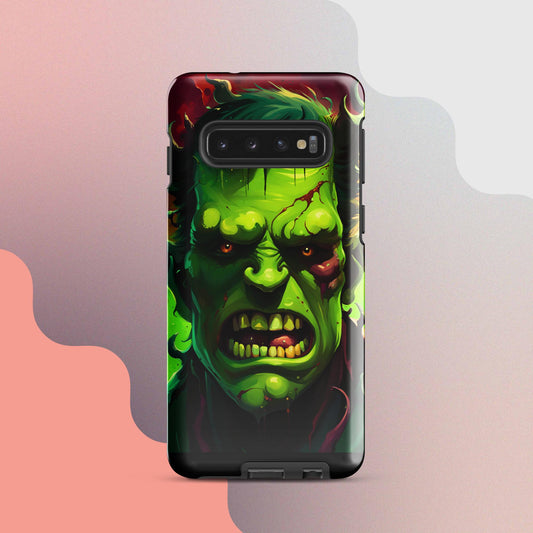 Tough case for Samsung®, Samsung halloween phone case, halloween phone case samsung, Frankenstein  phone case, phone case scary, monster phone case