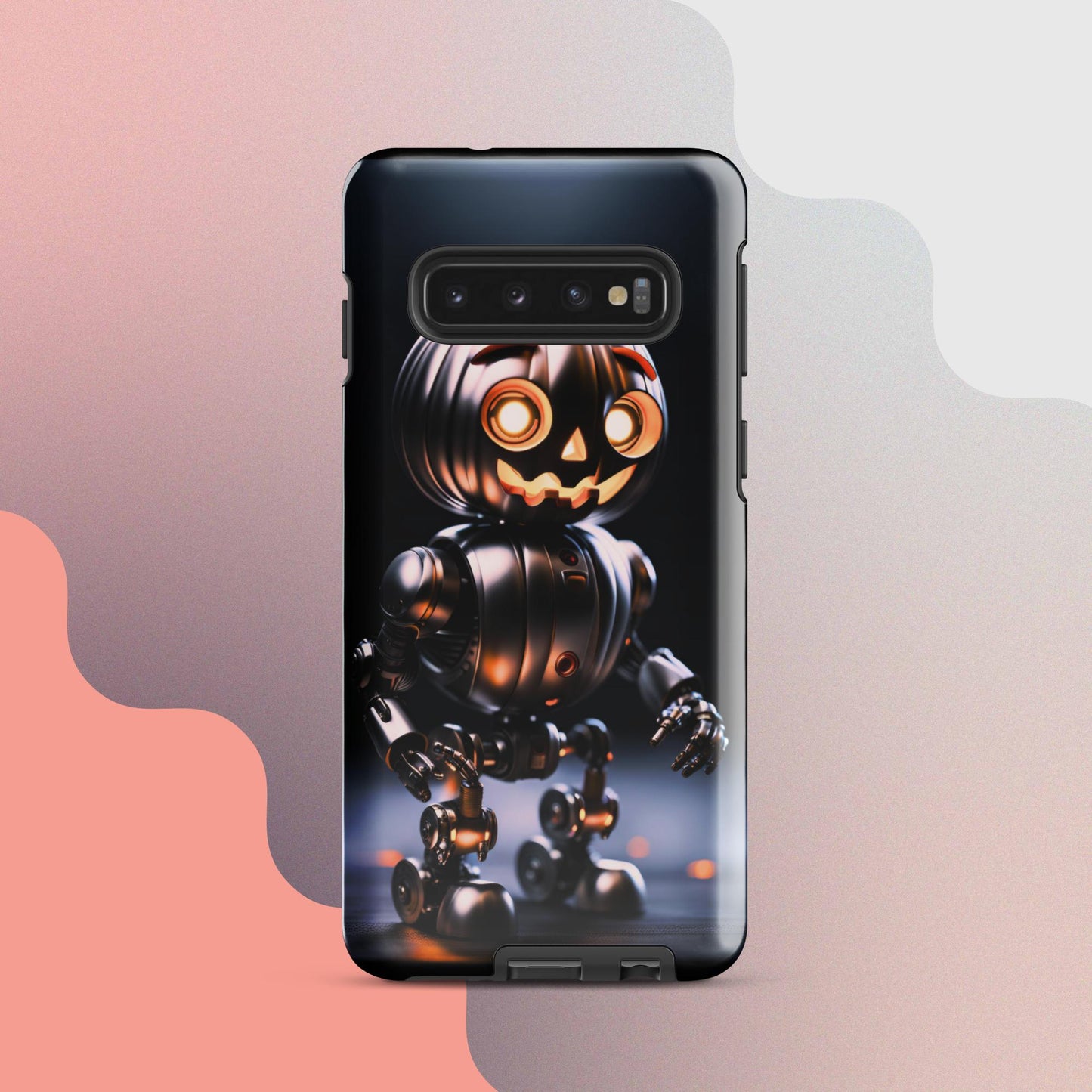 Tough case for Samsung®, halloween pumpkin, halloween samsung case, samsung halloween case