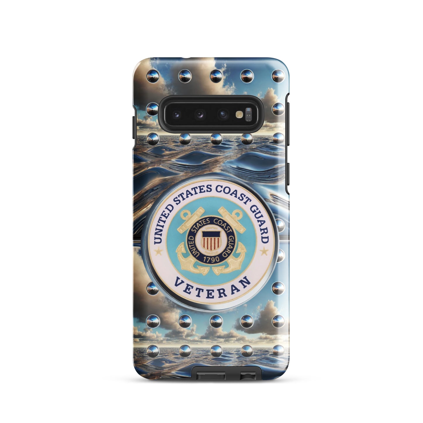 United States Coast Guard Veteran Samsung phone case, anutcase, iphone15, Tough case for Samsung®