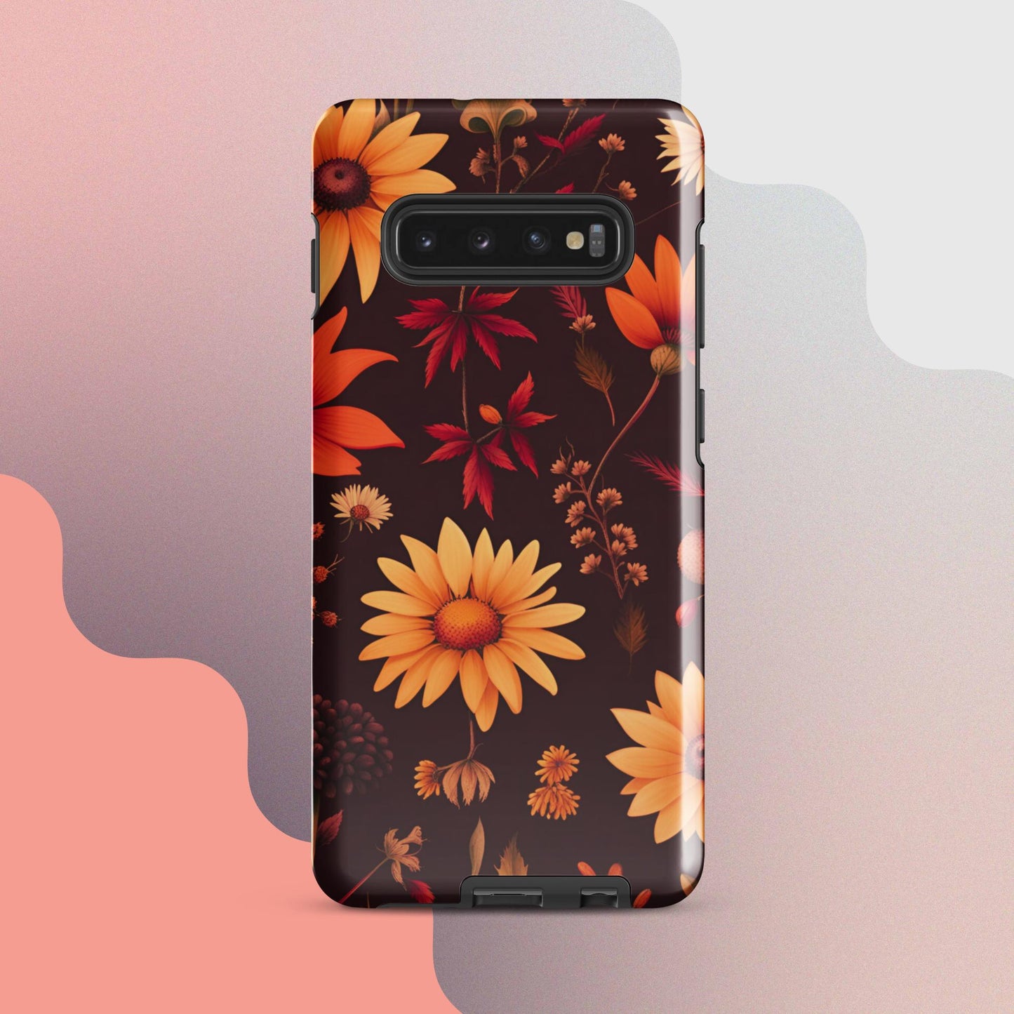 Wildflowers case for her, Tough case for Samsung®, Girls phone case, Fall flower case