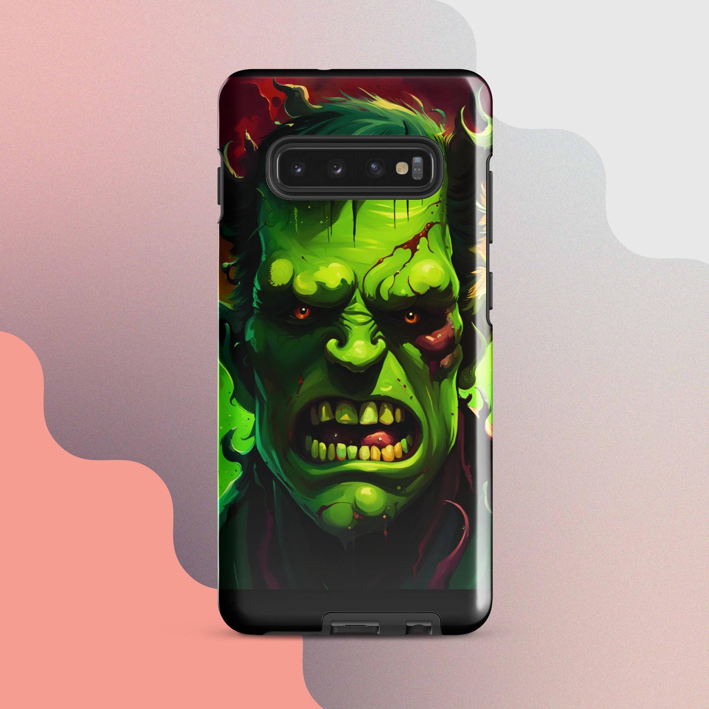 Tough case for Samsung®, Samsung halloween phone case, halloween phone case samsung, Frankenstein  phone case, phone case scary, monster phone case