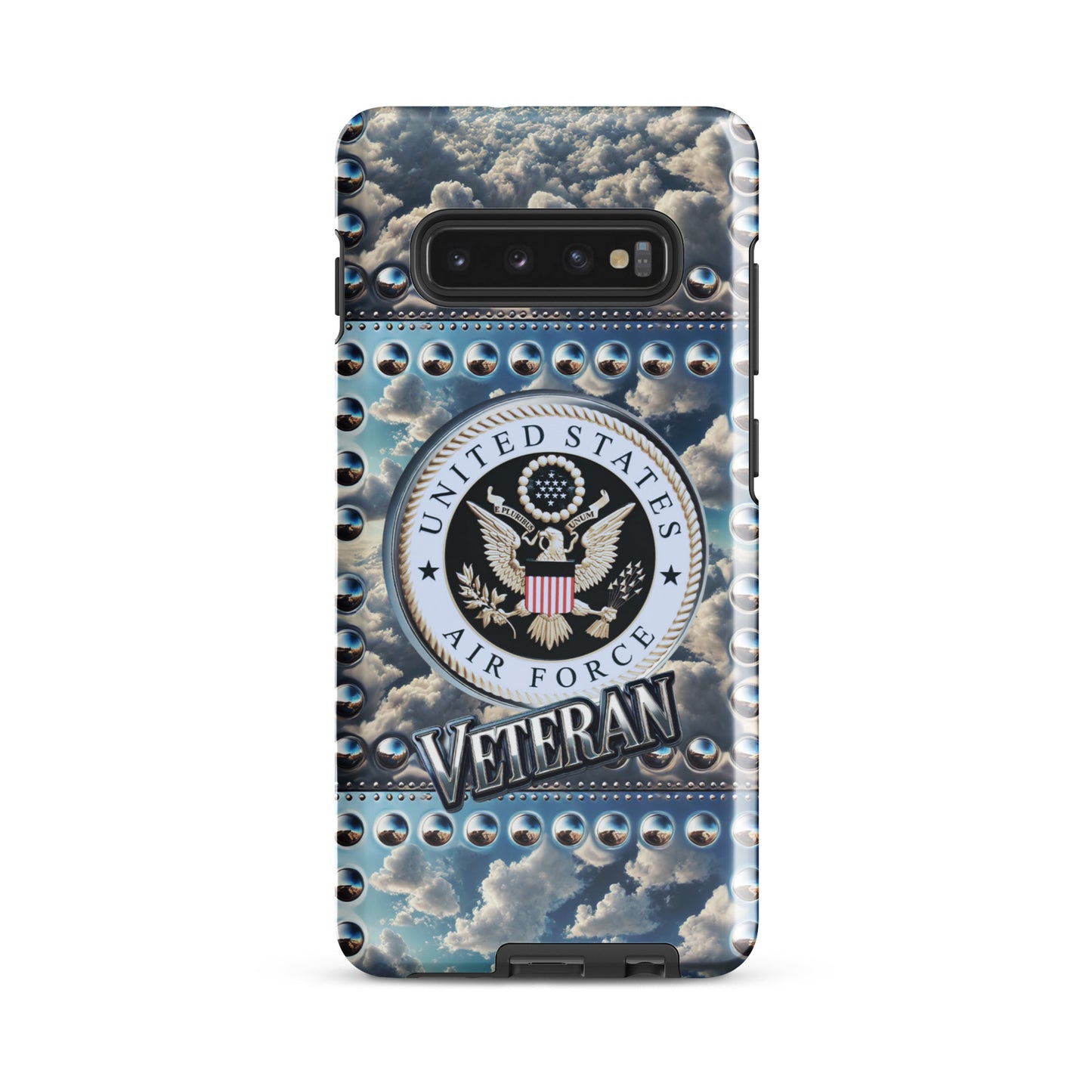 United States Air Force Cell phone case, Air Force Veteran cell phone case, anutecase, iphone15, Tough case for Samsung®