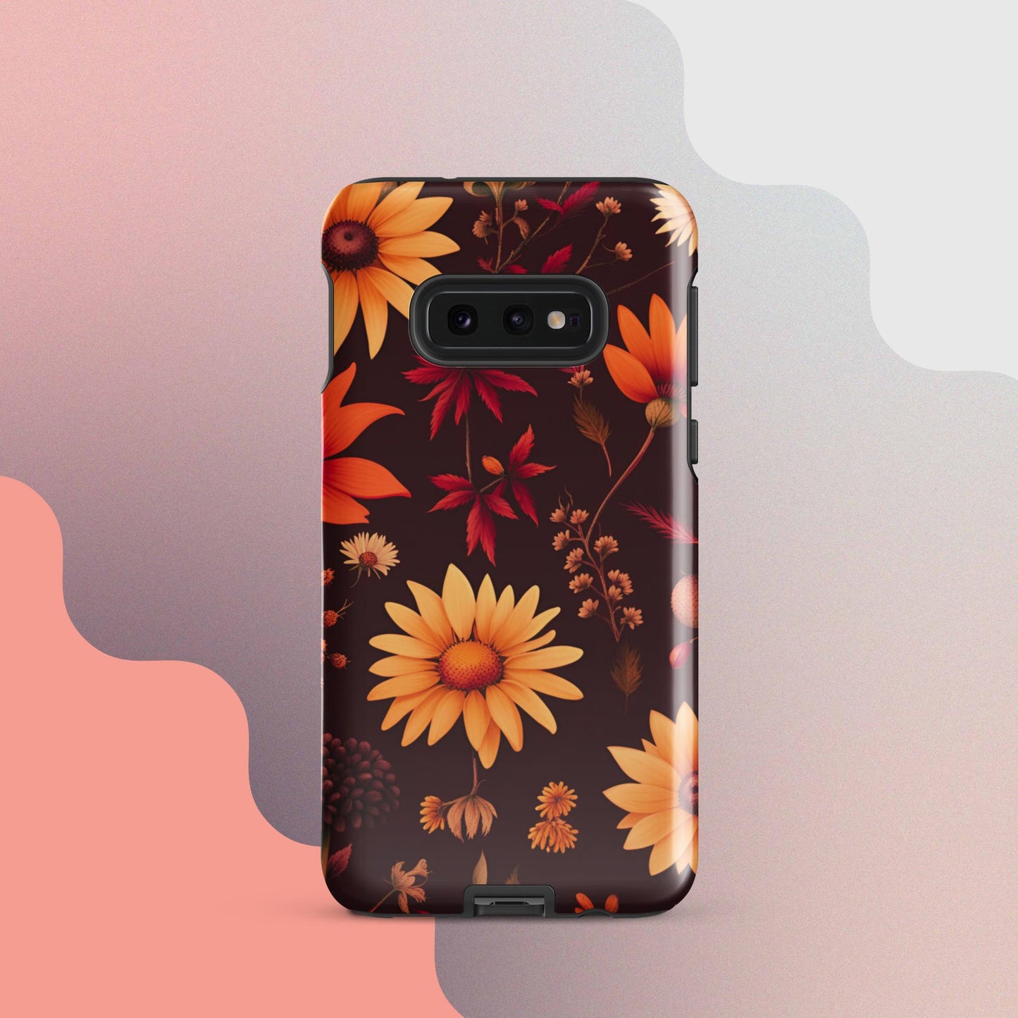 Wildflowers case for her, Tough case for Samsung®, Girls phone case, Fall flower case