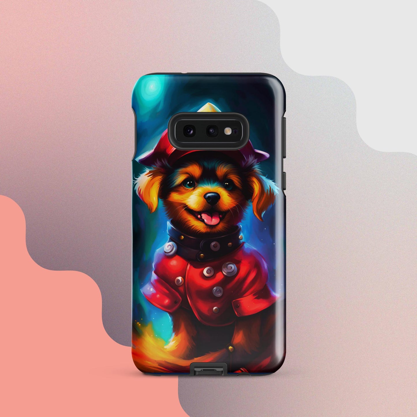 Tough case for Samsung®,Tough Case for iPhone®, Halloween Cell phone Case, pumpkin cell phone case, halloween case, Samsung phone case, halloween puppy, puppy costume, halloween puppy