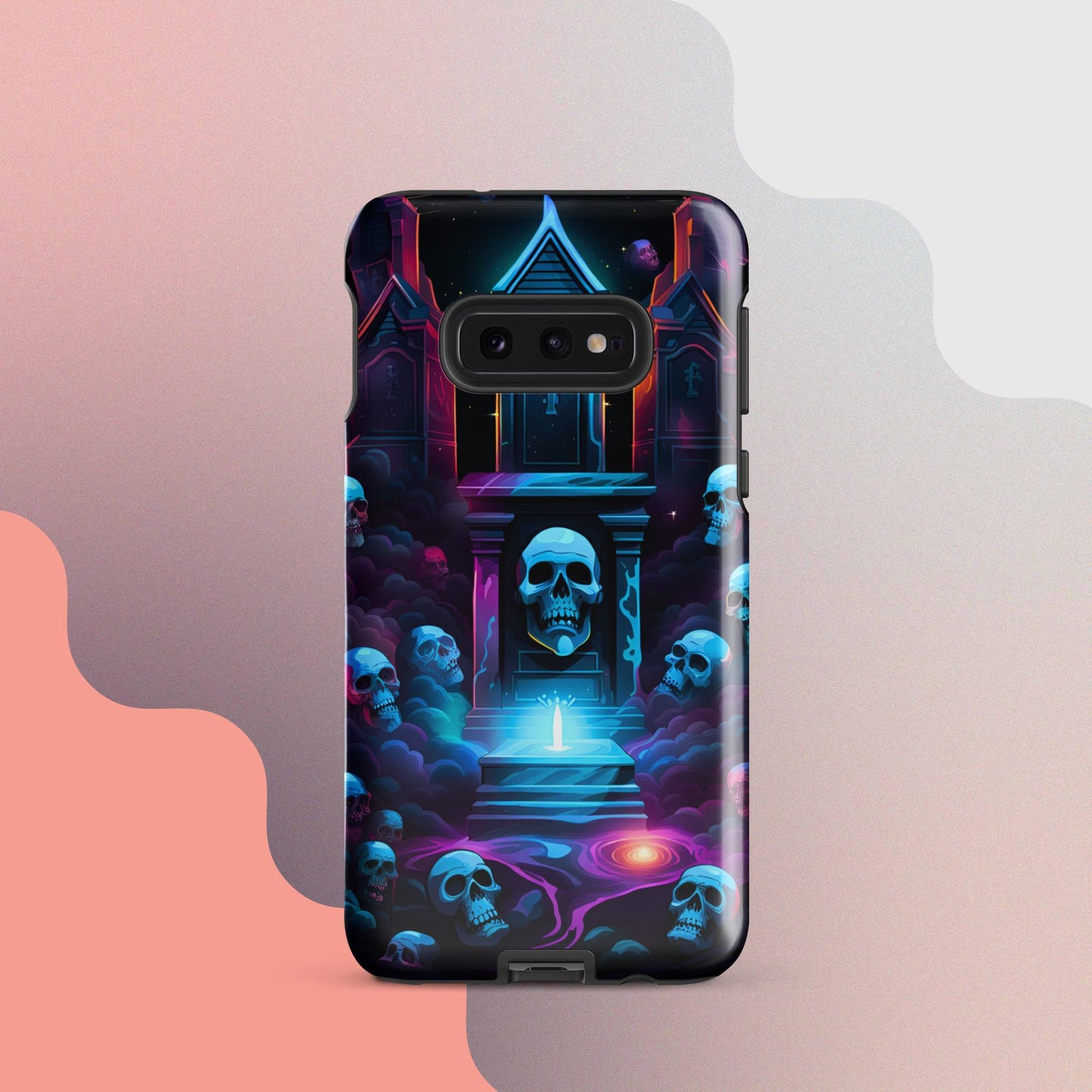 Scary graveyard halloween case, halloween phone case, Phone case for halloween, Samsung phone case, samsung 23 case