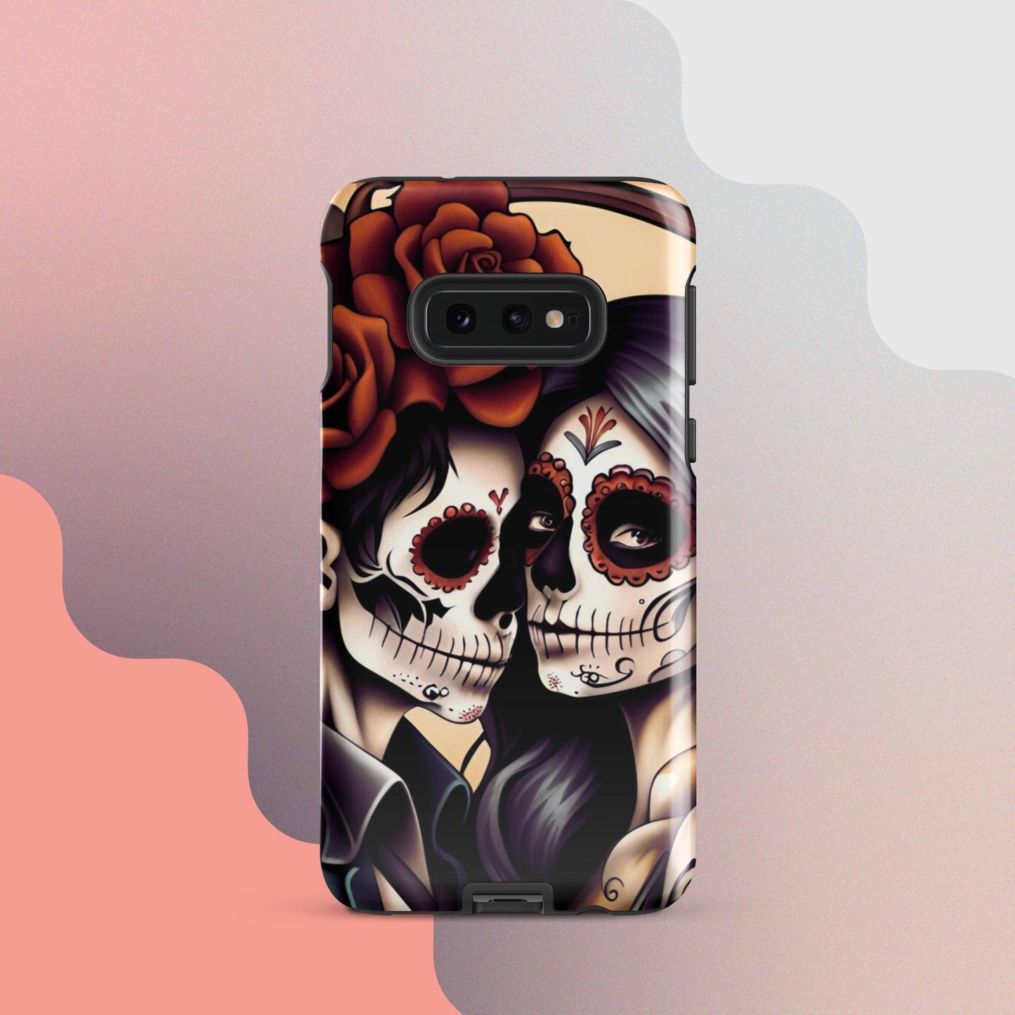 Day of the dead cell phone cover, Halloween cell phone cover,  Samsung halloween case, Skeleton phone case,  Tough case for Samsung®