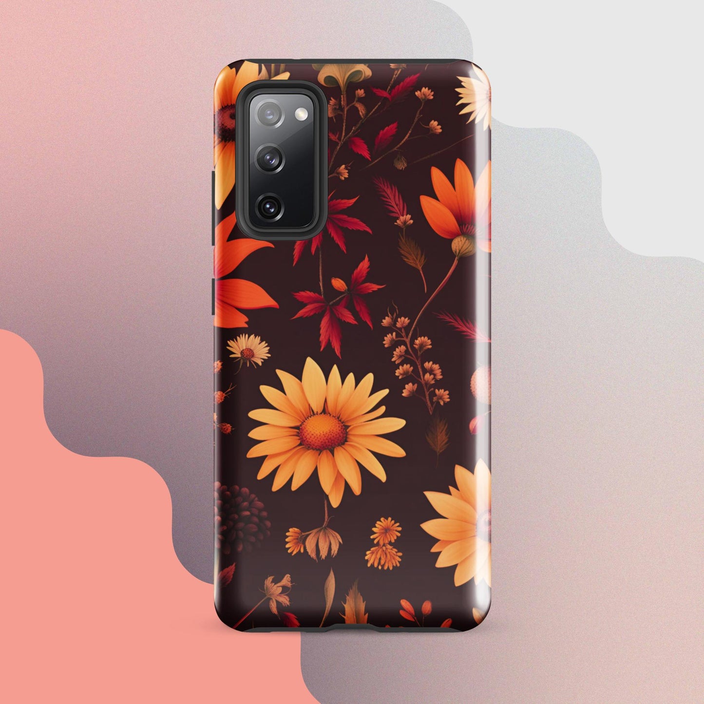 Wildflowers case for her, Tough case for Samsung®, Girls phone case, Fall flower case