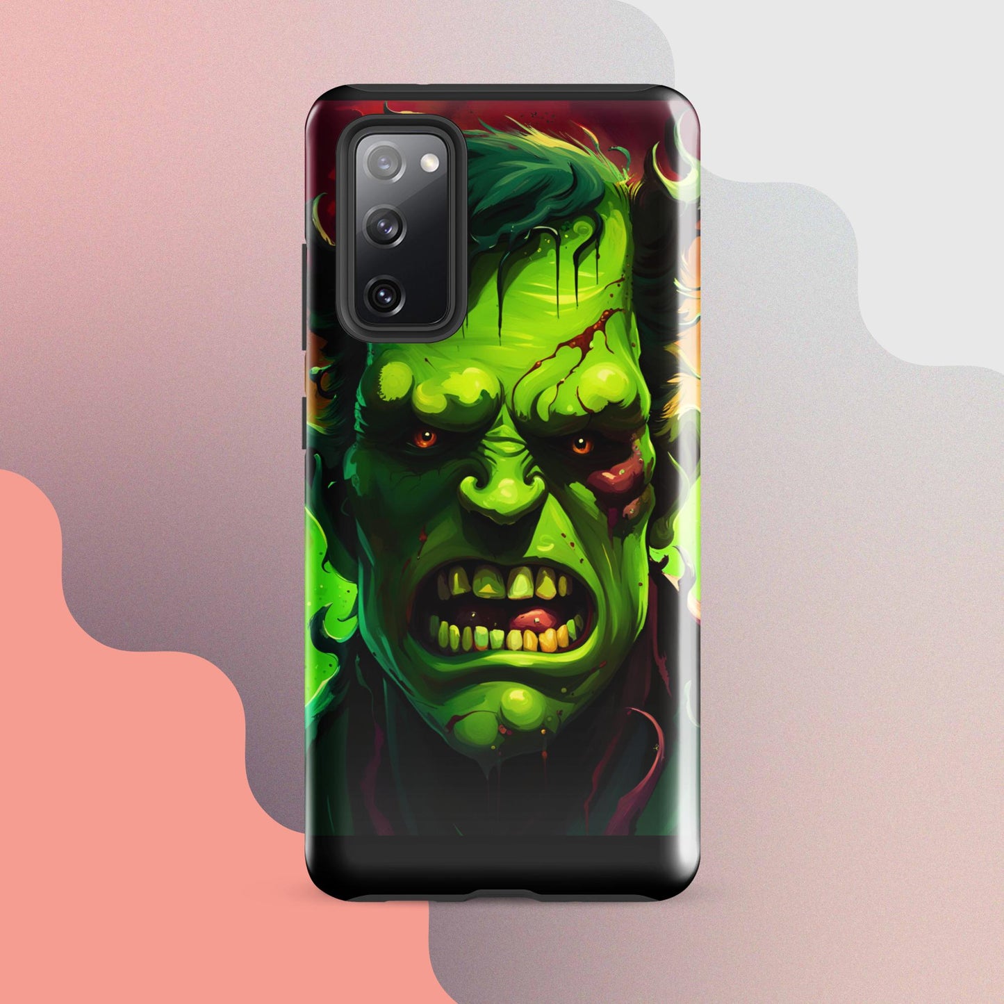 Tough case for Samsung®, Samsung halloween phone case, halloween phone case samsung, Frankenstein  phone case, phone case scary, monster phone case